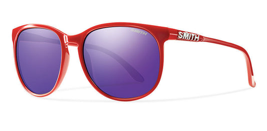 Smith Mt. Shasta Red Purple Lens Sunglasses MTPCPRMRD-red Sunglasses
