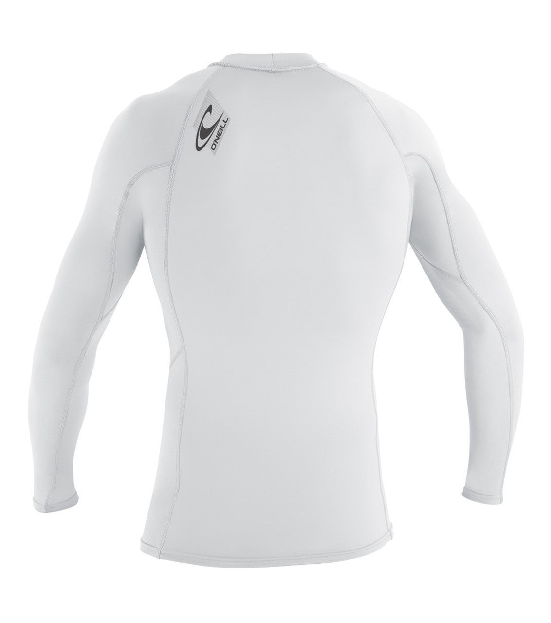 Oneill Skins LS Crew White White Lycra Rashguard UV Sun Protection Rashguard Sun Protection