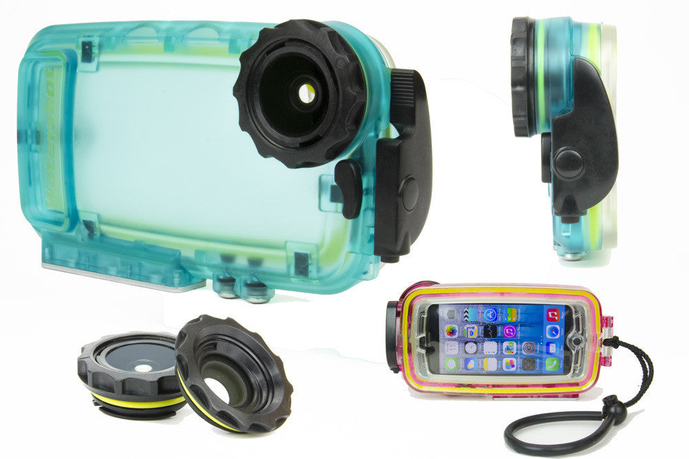 Watershot Splash Iphone 5/5S/5C - Blue WSSP5002 gopro mount