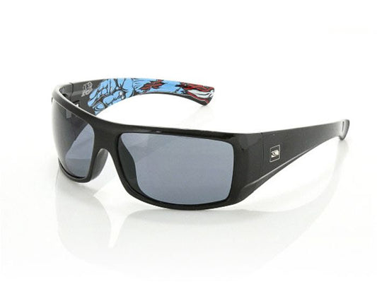 Carve Sunglasses Wolf Pak Polarized - Matte Black / Tort Sunglasses Gloss Black