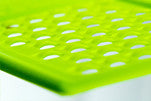 Grater Grip Green Surfboard Waxing Tool makes beads and bumps fast surf wax application tool Surf Wax
