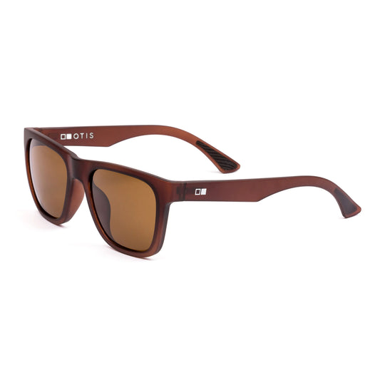 Otis Strike Sport Sunglasses - Matte Expresso Brown Polarized Sunglasses