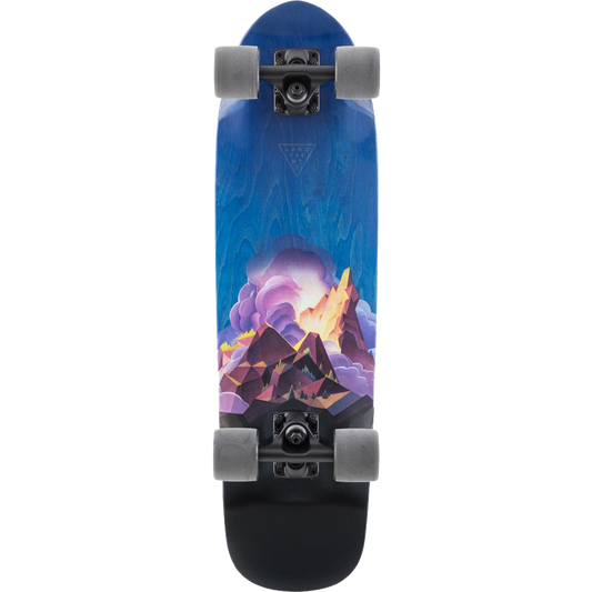 Landyachtz DINGHY CROWN PEAK COMPLETE-8x28.5 BLU/BLK Skateboard Skateboards
