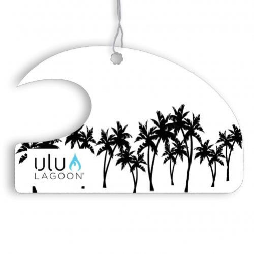 ULU Lagoon Wave Air Fresheners - Surf Wax Scent Air Freshener Black Palms