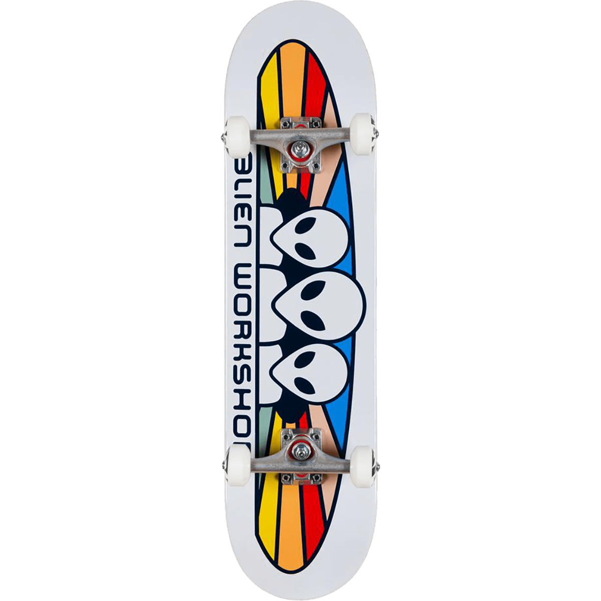 2024 Complete Skateboards Complete Skateboard Alien Workshop Spectrum White 8"