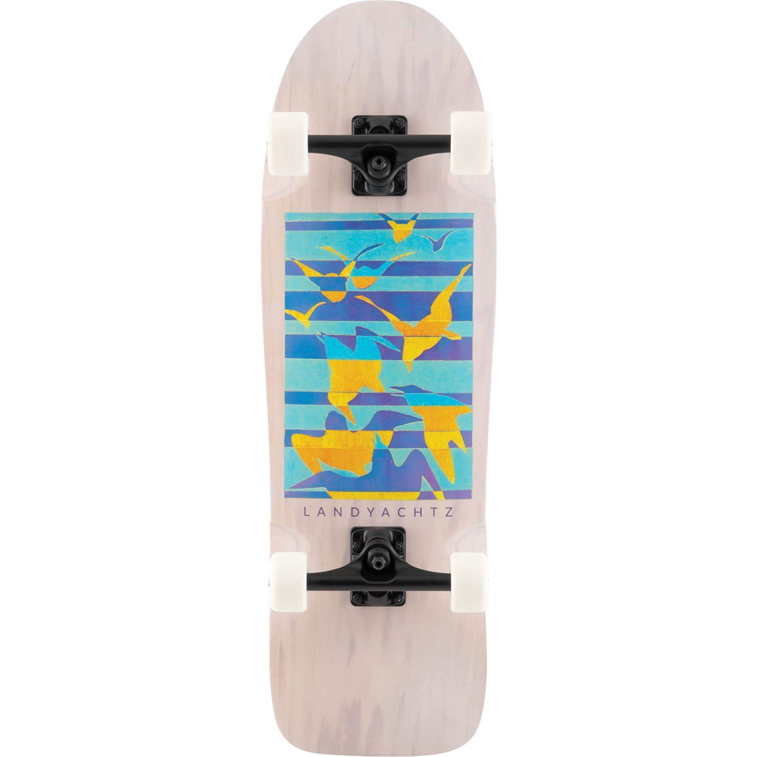 Landyachtz SURF LIFE BIRDS COMPLETE-9.5X31.6 Skateboard Longboard Skateboard