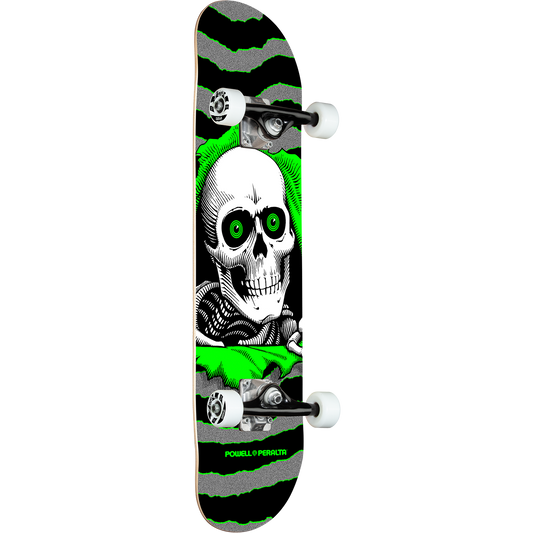 Powell Peralta Ripper Complete Skateboard 8" - Green Complete Skateboard