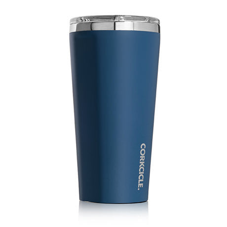 Corkcicle 16oz Matte Blue Steel Tumbler 2116MBS Drinkware