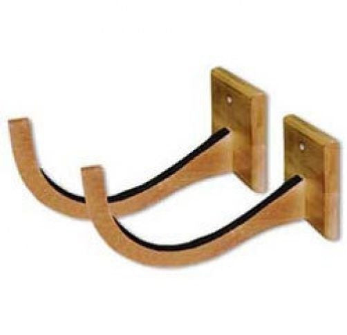 Cor Wooden Surfboard Wall Rack - Bamboo / Dark Wood Wall Rack
