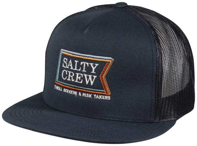 Salty Crew Layers Trucker Hat - Navy Hats