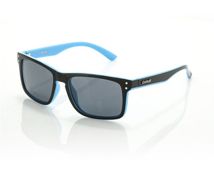 Carve Goblin Sunglasses - Ast Colors Polarized Sunglasses Black Blue Polarized