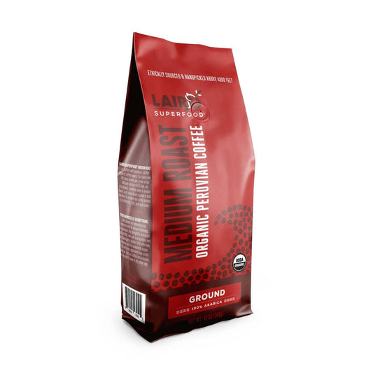 Laird Coffee Pre-ground Medium Roast Organic Peruvian Coffee 1 lb Coffee