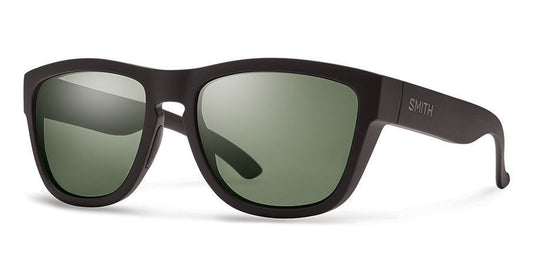 Smith Clark Matte Black Carbonic Polar Gray Green Lense Sunglasses CKPPGNMB Sunglasses