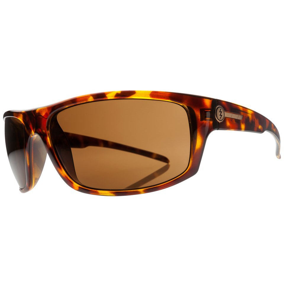 Electric Tech One Matte Tortoise M1 Bronze Polarized Sunglasses EE11613943 Sunglasses