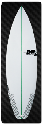 Dhd Skeleton Key Surfboard 6"2 x 20 1/4 x 2 5/8 740848 surfboard