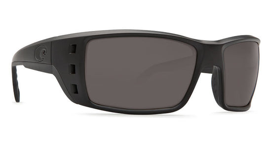 COSTA PERMIT BLACKOUT GRAY 580G POLARIZED GLASS SUNGLASSES Sunglasses