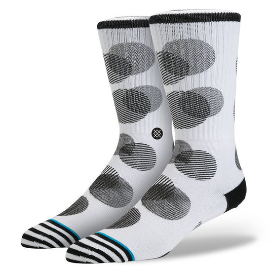 STANCE SPECK MEN'S WHITE SOCK'SM526A16SPE Socks