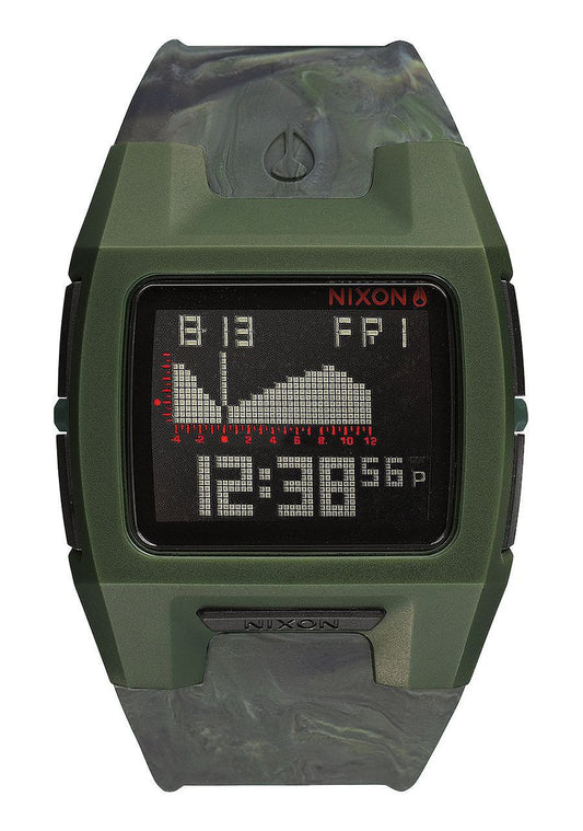 Nixon Lodown Silicone Marbled Camo Watch A2811727 Watches