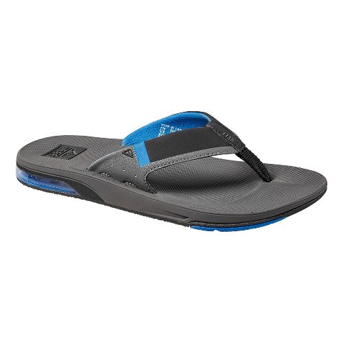 Reef Fanning Low Men's Sandals with bottle opener - Black - Black Tan - Grey blue Mens Footwear Grey Blue