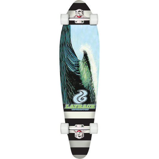 Layback New Wave Kicktail 40 x 9.5in Complete Skateboard Longboard Skateboard