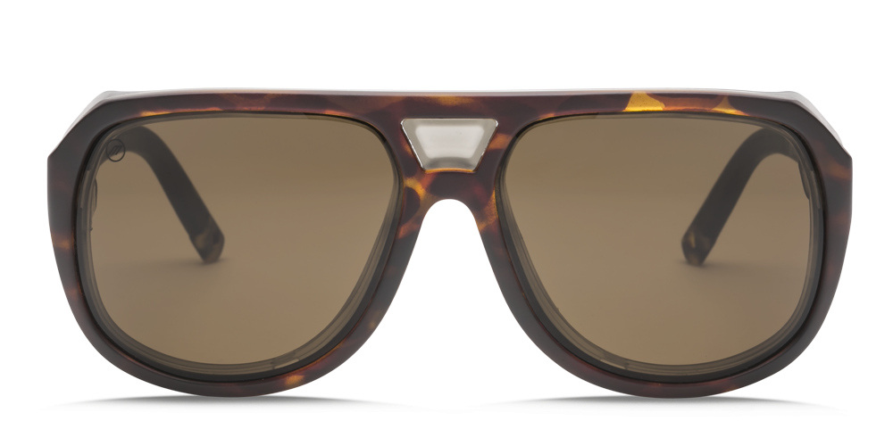 Electric Stacker Matte Tort OHM Polarized Bronze Sunglasses Sunglasses