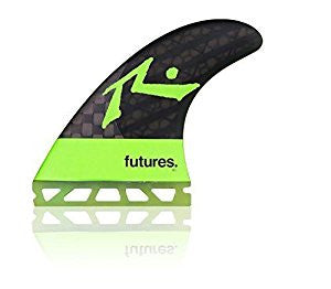 Future Fins V2R1 Blackstix 3.0 Thruster Light Green Fins