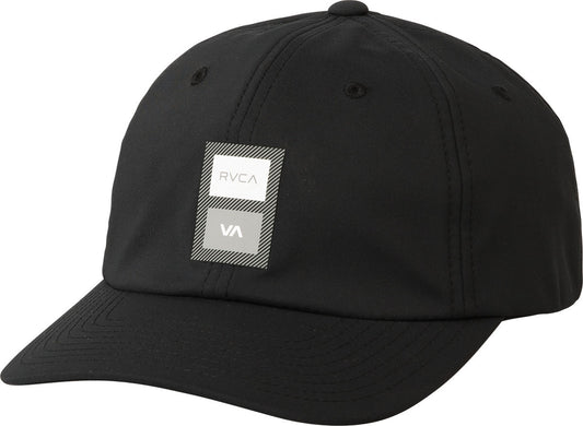 RVCA Men's VA Sport Trainer Black Hat Mens Hat