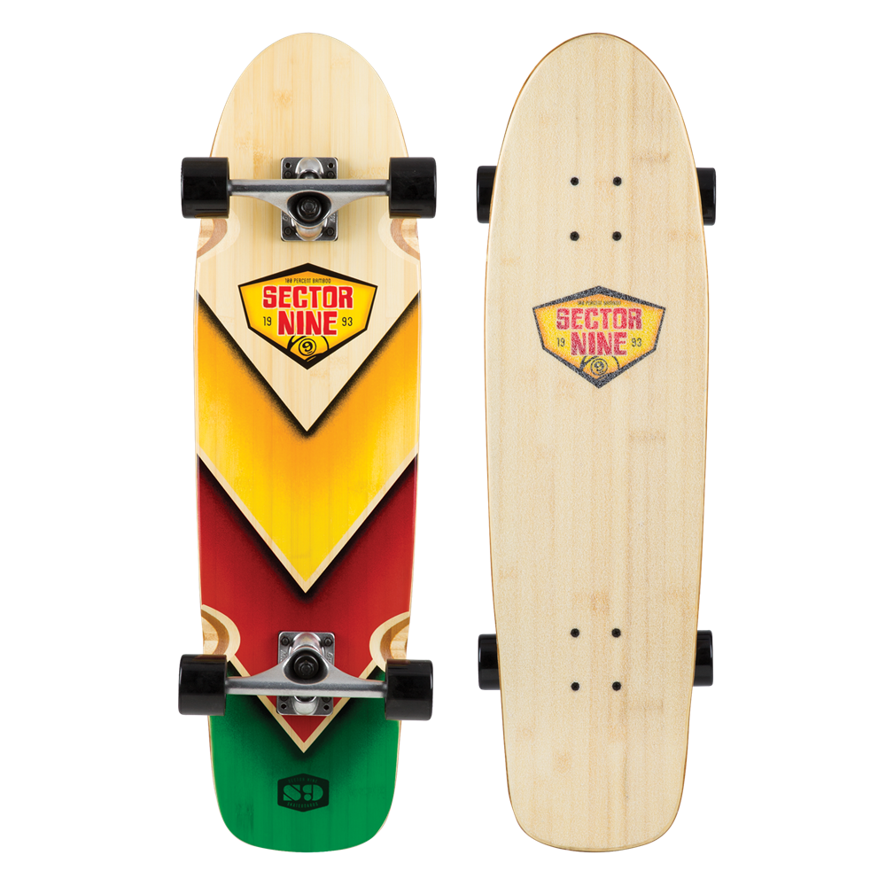 Sector 9 8.5 x 31.5 Bamboozler Complete Skateboard Longboard Complete