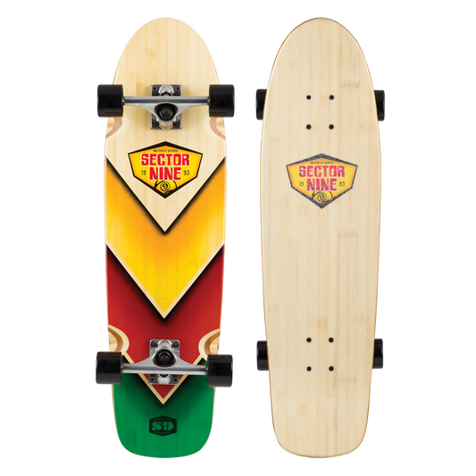 Sector 9 8.5 x 31.5 Bamboozler Complete Skateboard Longboard Complete