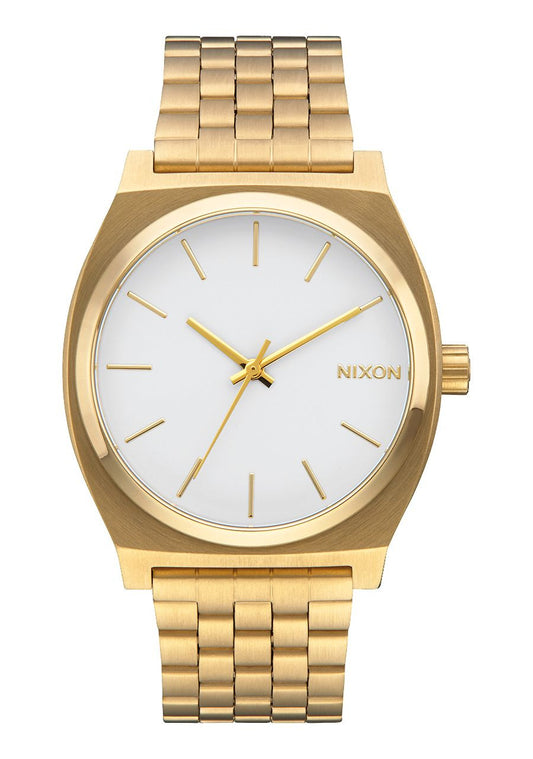 Nixon Time Teller Gold White Watch Watch