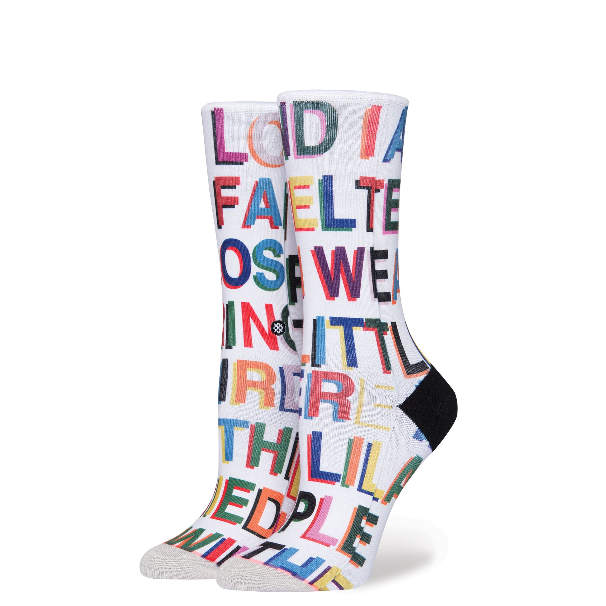 Stance Women's Love Letters Multi Color Sock's Socks