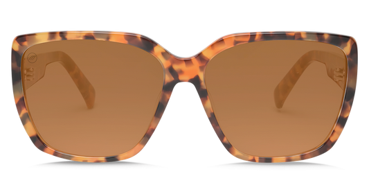 Electric Honey Bee Rose Tort OHM Bronze Lens Sunglasses Sunglasses