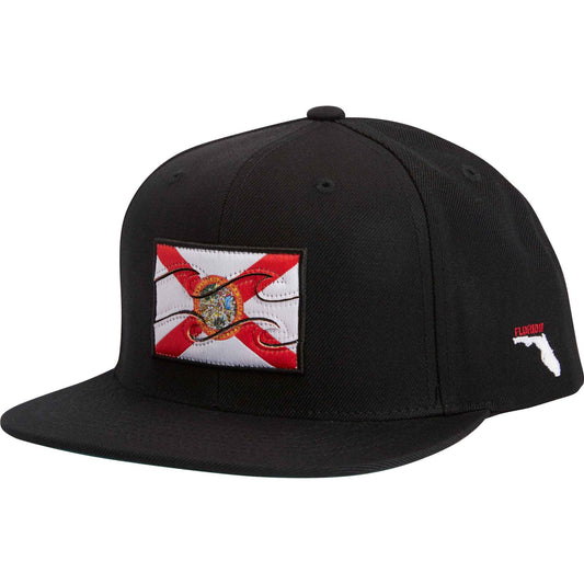 Billabong Florida Native Black Snapback Hat - Black Mens Hat