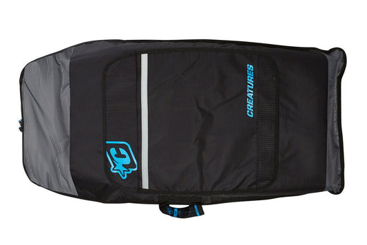 Creatures Of Leisure Bodyboard Day Use Single Board Charcoal Cyan Boogie Boards