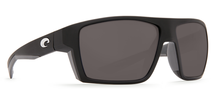Costa Bloke Matte Black Matte Gray Gray 580P Sunglasses Sunglasses
