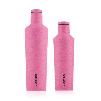 Corkcicle 16oz Heathered Pink Canteen Drink Holder