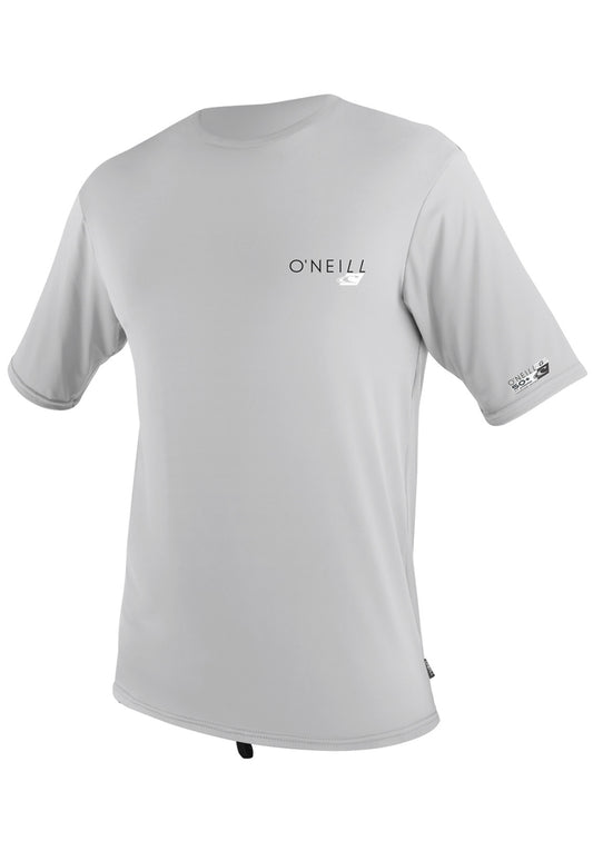 Oneill Men's Lunar Rashguard Skins RG8 Short Sleeve Rashguard Tee Cut Sun Protection Rashguard Sun Protection