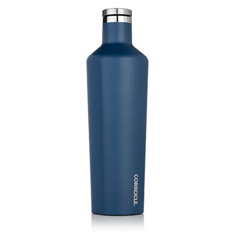 Corkcicle Matte Blue Steel 25oz Canteen 2025MBS Drinkware