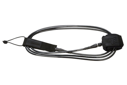 Creatures Of Leisure Longboard 9' Leash Knee Surf Leash BLACK Black