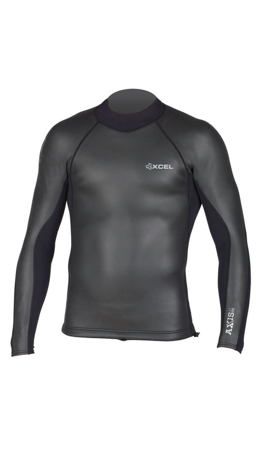 Xcel 2/1 mm Smooth Back Zip Long Sleeve Wetsuit Top Wetsuit Top