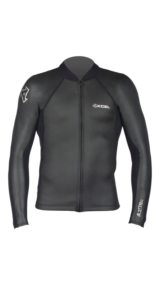Xcel 2/1 mm Smooth Front Zip Wetsuit Top Wetsuit Top