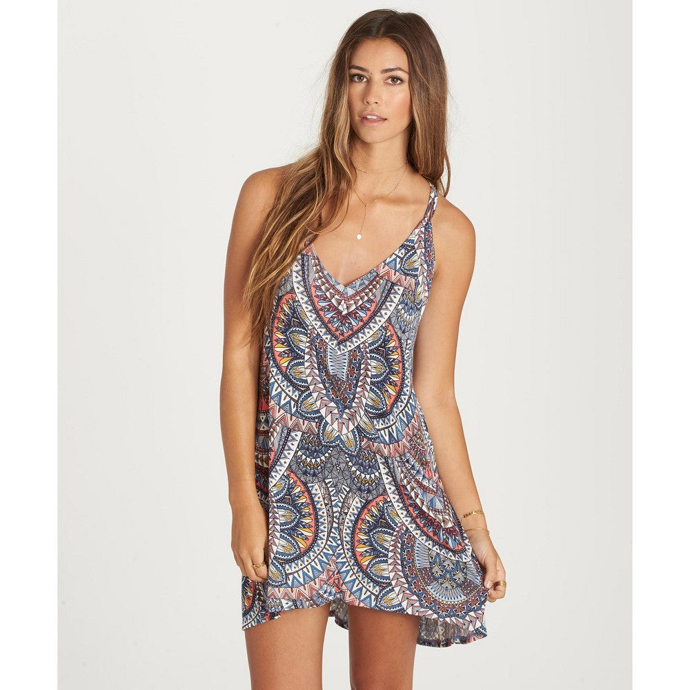 Billabong Women's Back Street Multi Color Dress womens dress