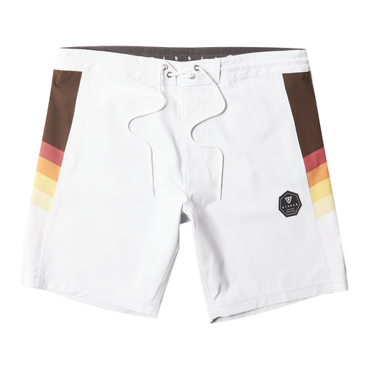 Vissla Trimline 17.5" Mens Boardshort - Vintage White Mens Boardshorts