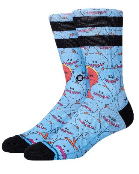 Stance Mister Meeseeks - Adult Swim - Blue Socks