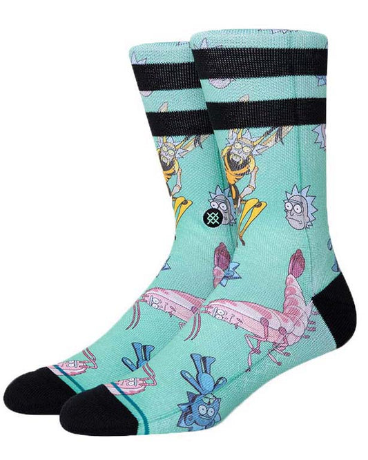 Stance Reboot Rick - Rick Morty - Green Socks