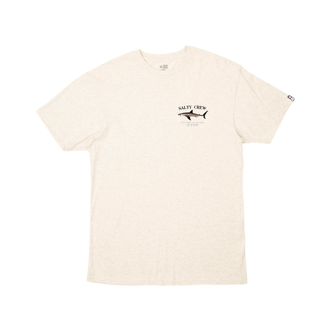 Salty Crew Bruce Premium SS Mens T Shirt - Oatmeal Mens T Shirt