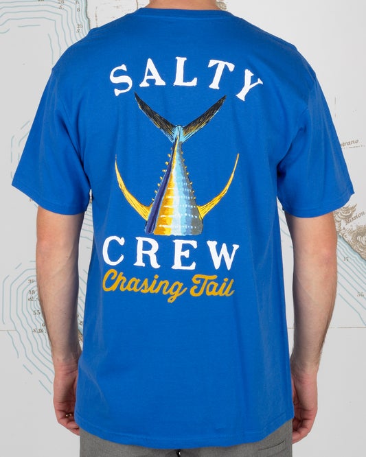 Salty Crew Tailed Standard SS T Shirt - Royal Mens T Shirt