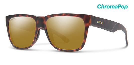 Smith Lowdown 2 Matte Tortoise ChromaPop Polarized Bronze Mirror Sunglasses Sunglasses
