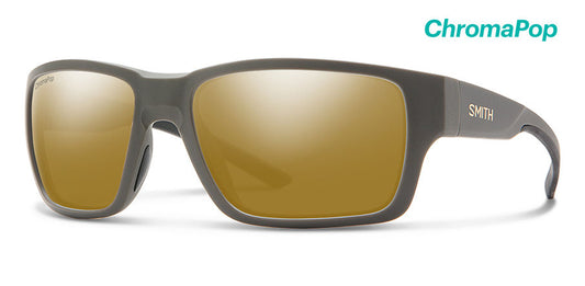 Smith Outback Matte Gravy ChromaPop Polarized Bronze Mirror Sunglasses