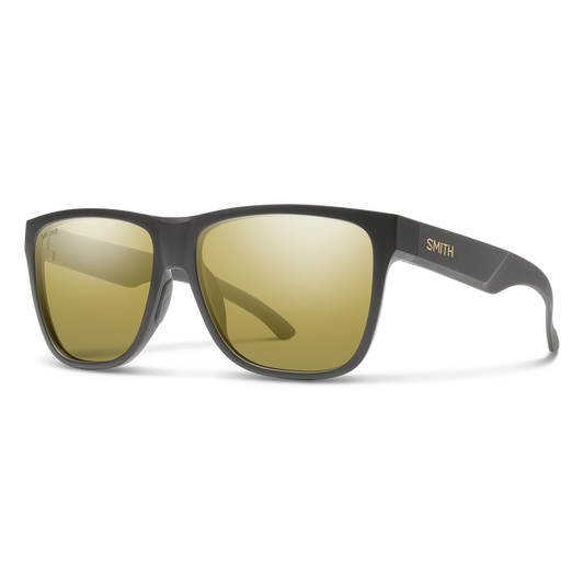 Smith Lowdown XL 2 Black Gold ChromaPop Polarized Sunglasses Sunglasses